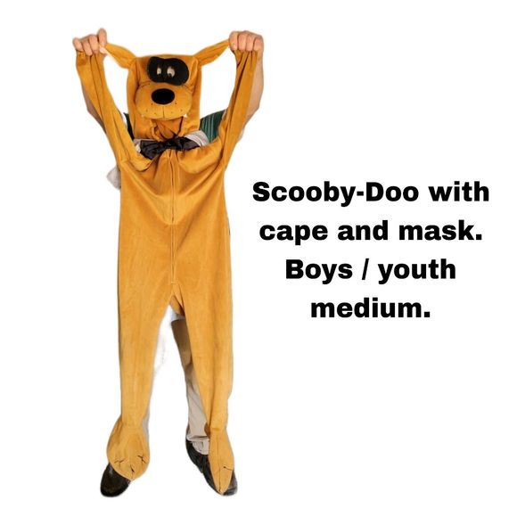 Scooby-Doo caper costume. Medium youth. - Picture 1 of 1